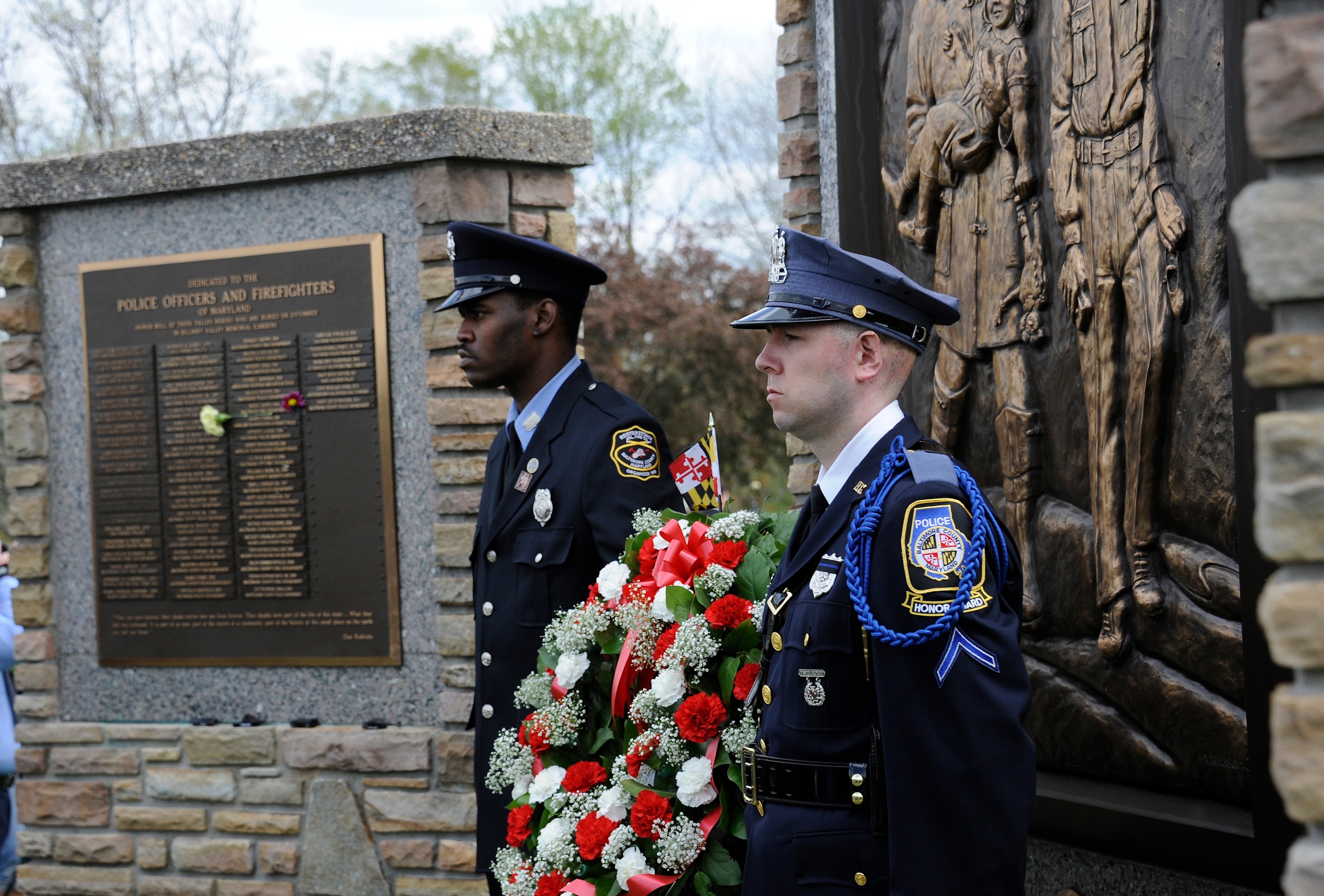 The Fallen Heroes Memorial at Dulaney Valley Memorial Gardens
