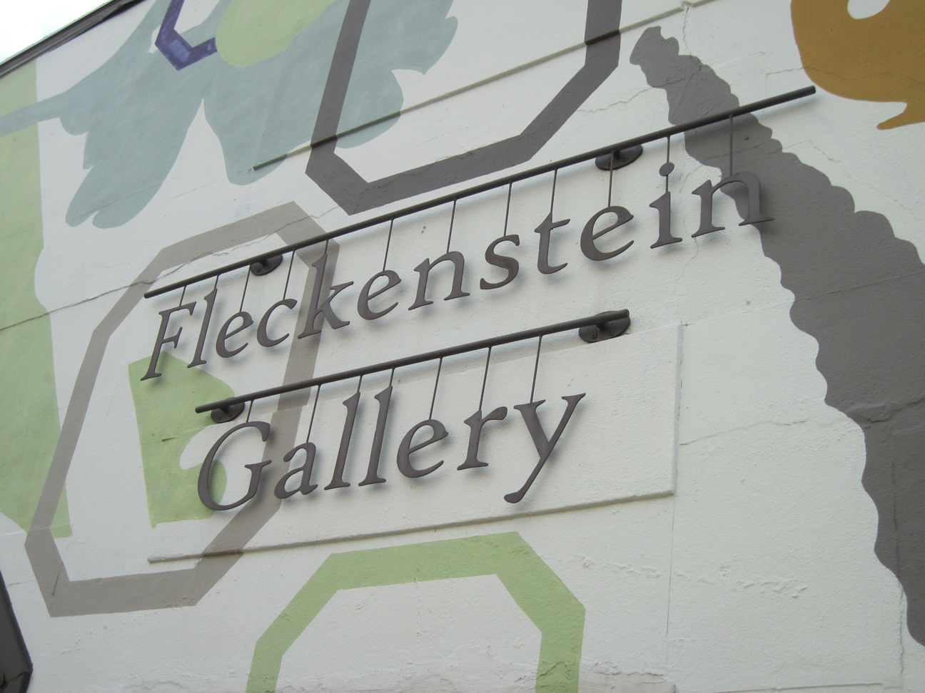 FleckensteinGalleryLogoOnBuilding