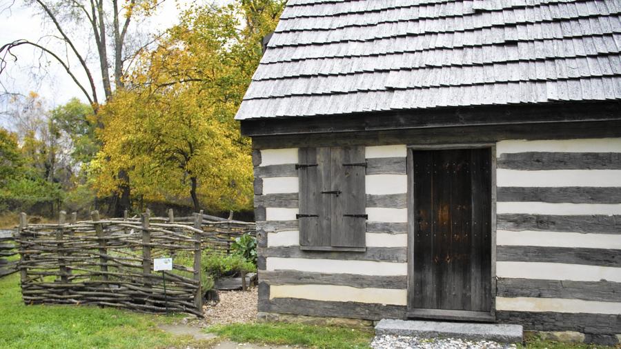 Banneker Cabin - reconstruction of Benjamin Banneker's original homestead.
